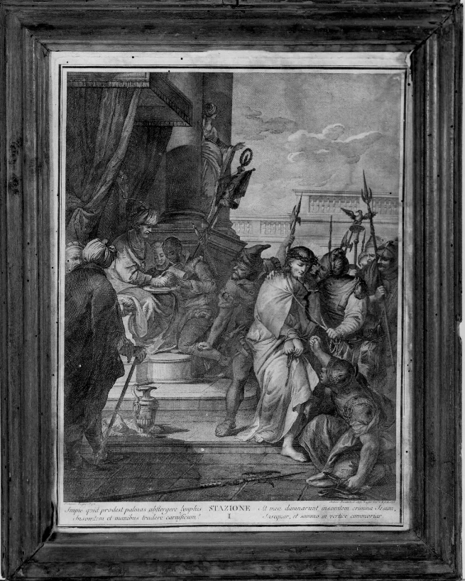 Via Crucis, Gesù dinanzi a Pilato - Chiesa di S. Maria Zobenigo, Venezia